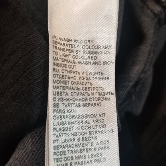 7 For All Mankind The Original Bootcut in Shade Belle Sz 30 – Long Inseam Black - Picture 6 of 12